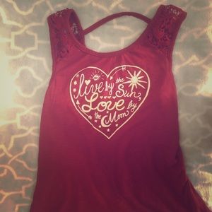 Red Love Tank